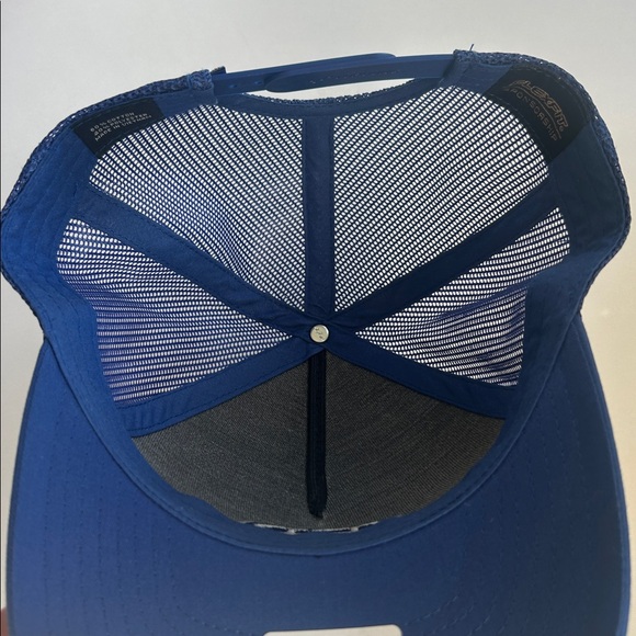 Travis Mathew Big Bend Snapback Hat Royal Blue - Picture 5 of 8